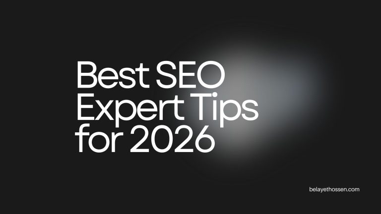 Best SEO Expert Tips