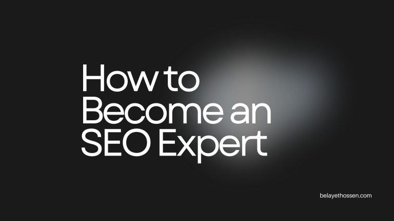 How to Become an SEO Expert